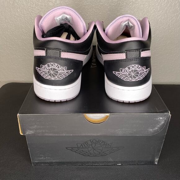 Jordan 1 Low SE Black/ Iced Lilac-White DV1309-051 Size 12